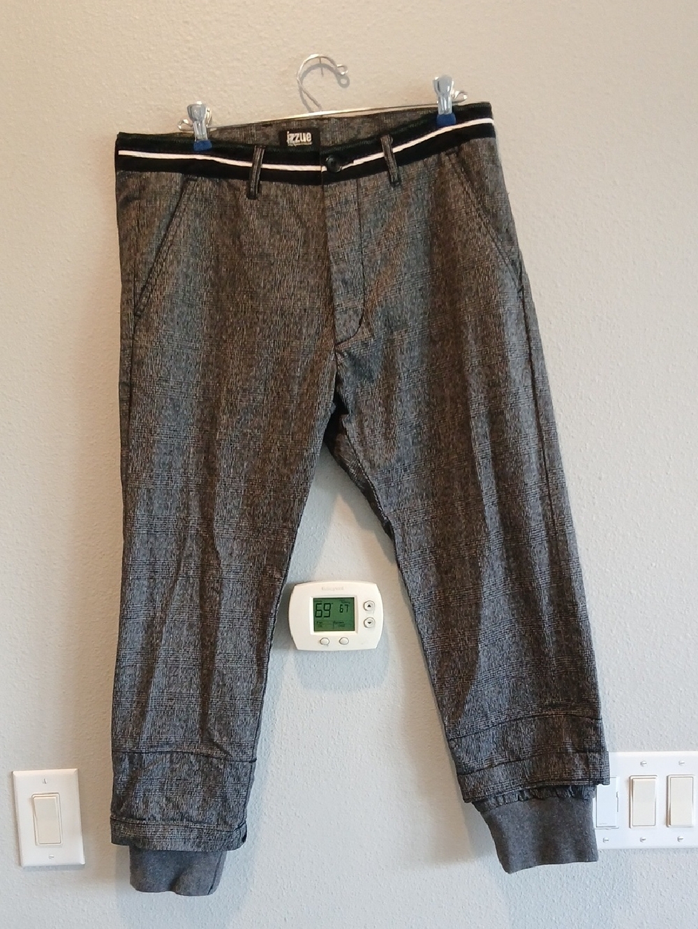 Izzue Cotron Gray Pants